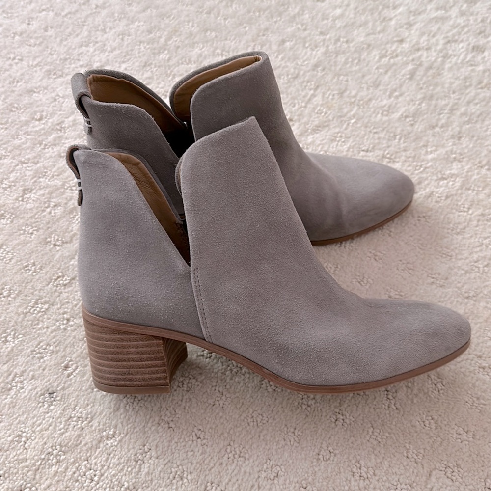 Suede Franco Sarto Ankle Booties
